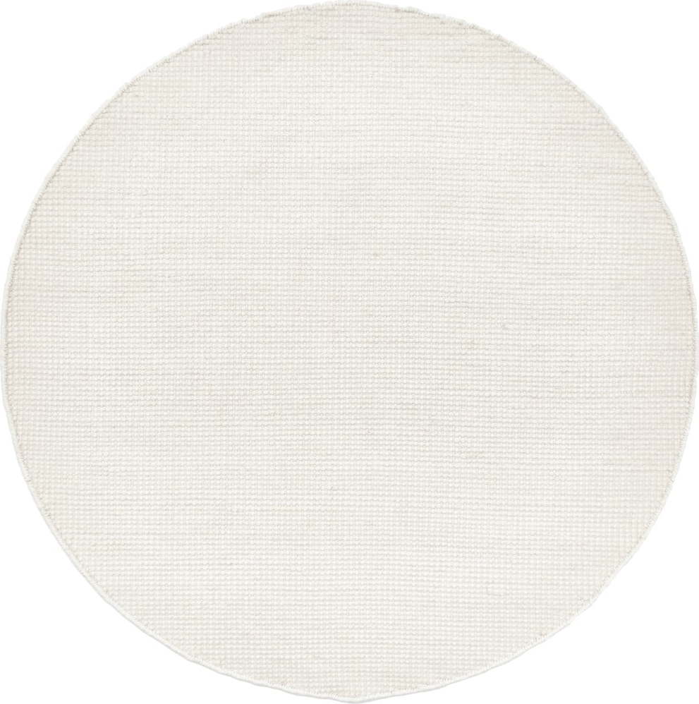 Světle béžový ručně tkaný vlněný koberec Westwing Collection Amaro