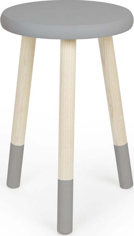 Světle šedá stolička na sezení Really Nice Things Socks Really Nice Things