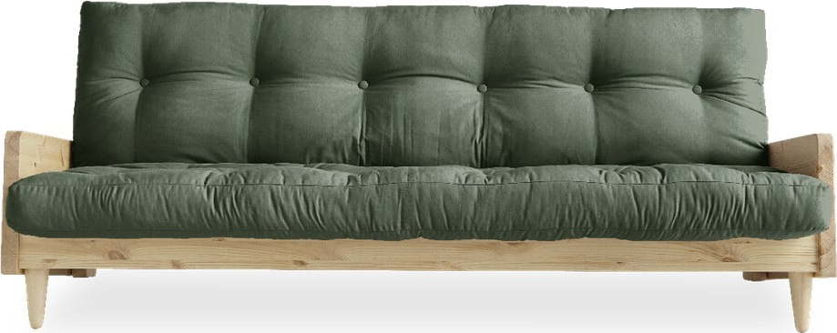 Variabilní pohovka Karup Design Indie Natural Clear/Olive Green Karup Design