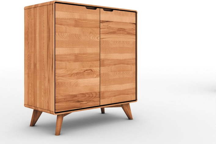 Vysoká komoda z bukového dřeva 90x92 cm Greg - The Beds The Beds