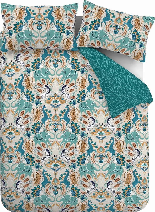 Bavlněné povlečení 200x135 cm Carnival Animals - Pineapple Elephant Pineapple Elephant