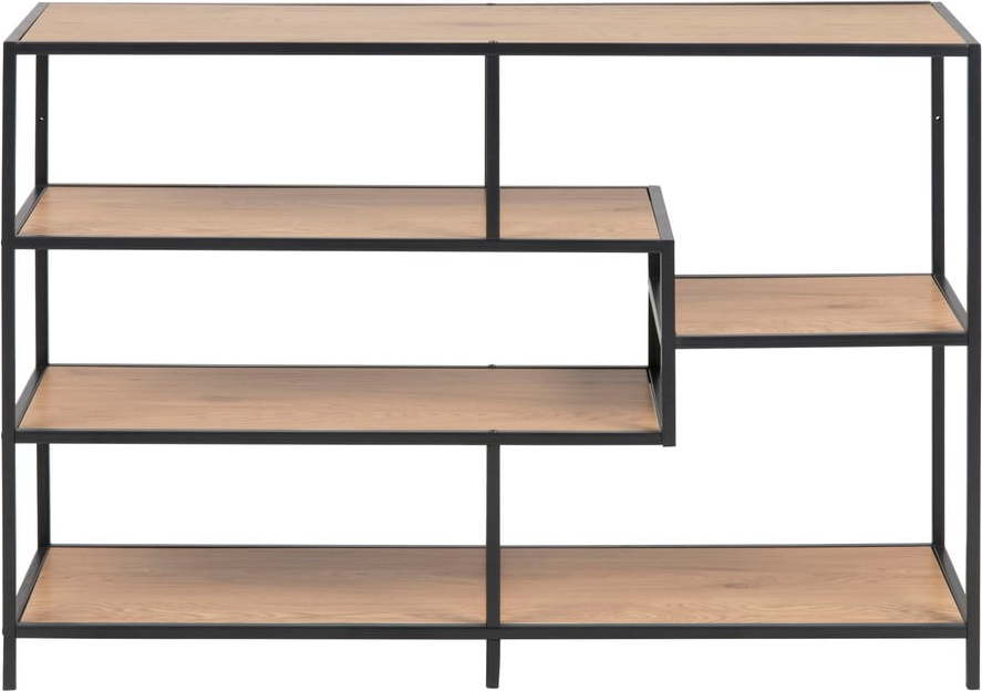 Knihovna v dubovém dekoru Actona Seaford