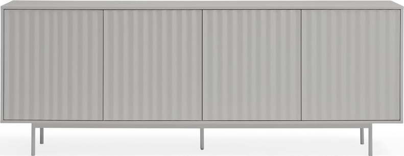 Šedá nízká komoda 211x80 cm Sierra - Teulat Teulat