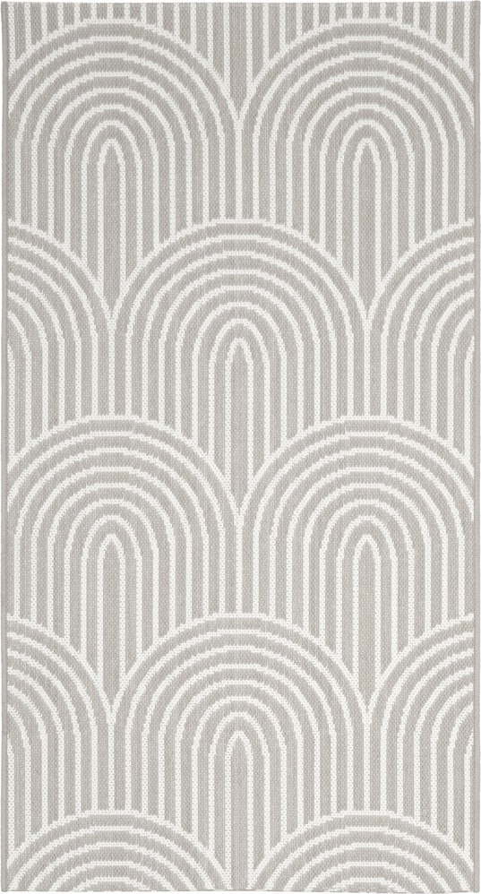 Šedo-béžový venkovní koberec Westwing Collection Arches