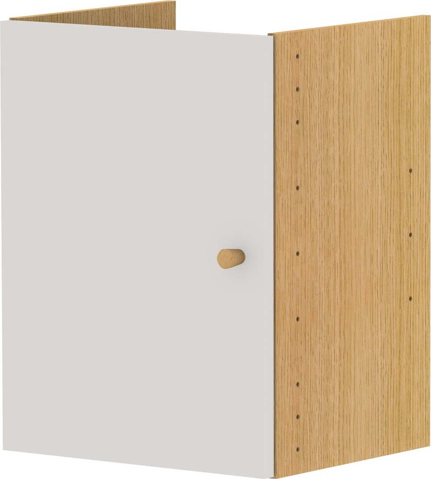 Šedý modulární policový systém 33x43.5 cm Z Cube - Tenzo Tenzo