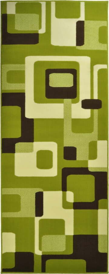 Zelený koberec Hanse Home Hamla Retro