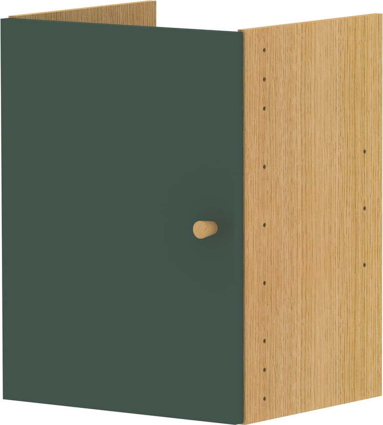 Zelený modulární policový systém 33x43.5 cm Z Cube - Tenzo Tenzo