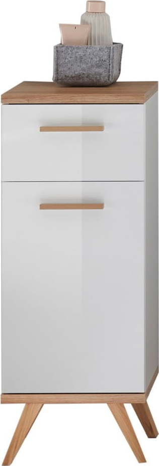 Bílá nízká koupelnová skříňka 36x90 cm Set 923 - Pelipal Pelipal