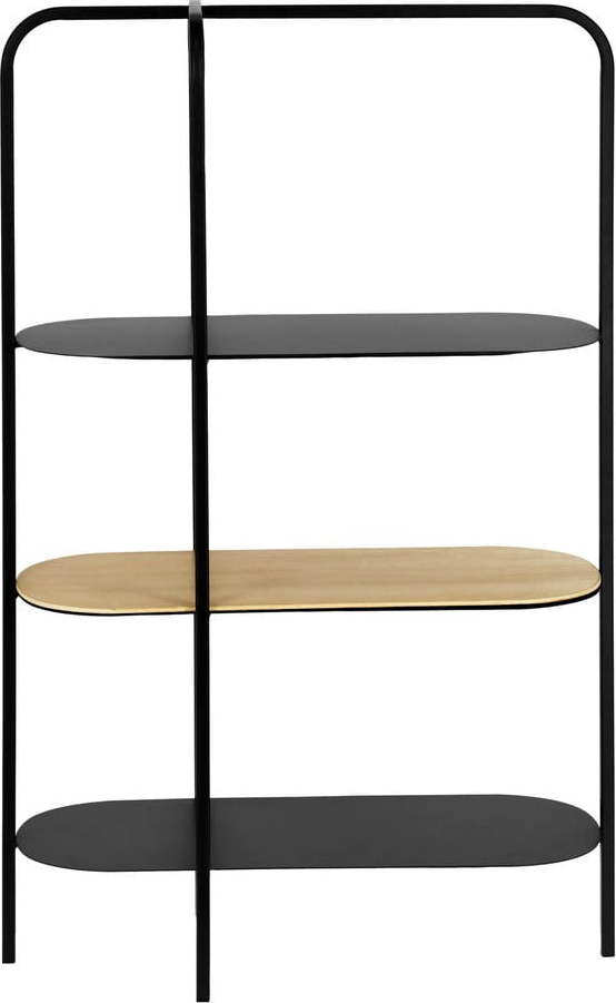Černý policový regál Kave Home Virna 60 x 95 cm Kave Home