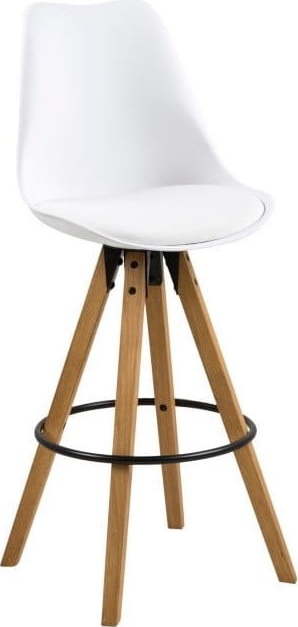 Sada 2 bílých barových židlí Actona Dima Actona