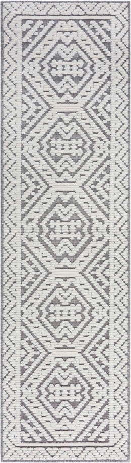 Šedý koberec běhoun 218x60 cm Verve Jaipur - Flair Rugs Flair Rugs