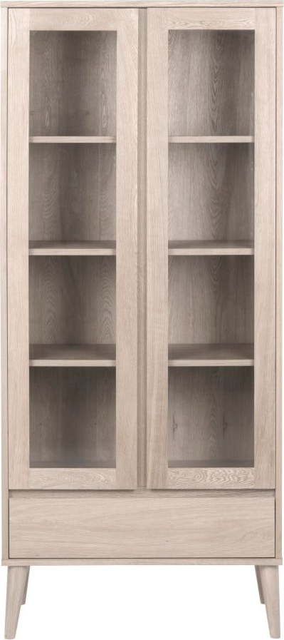 Vitrína v dekoru dubu 80x178 cm Nagano - Actona Actona