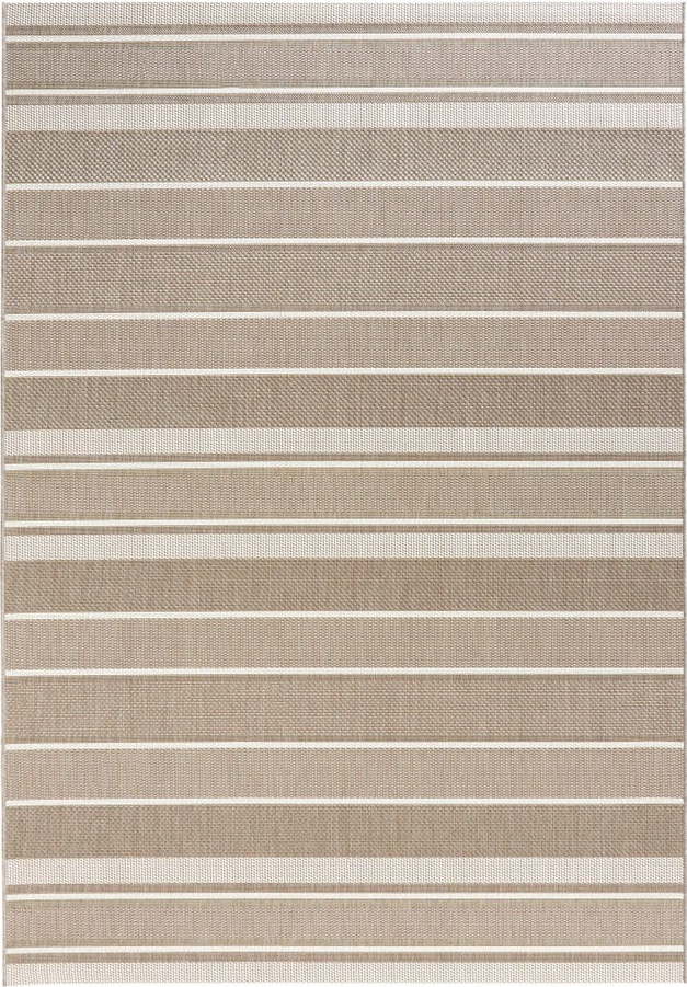 Béžový venkovní koberec NORTHRUGS Strap