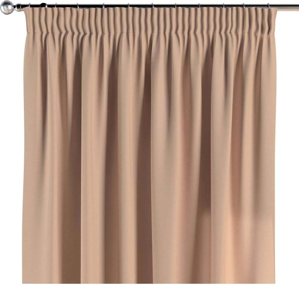 Béžový závěs 260x130 cm Cotton Story - Yellow Tipi Yellow Tipi