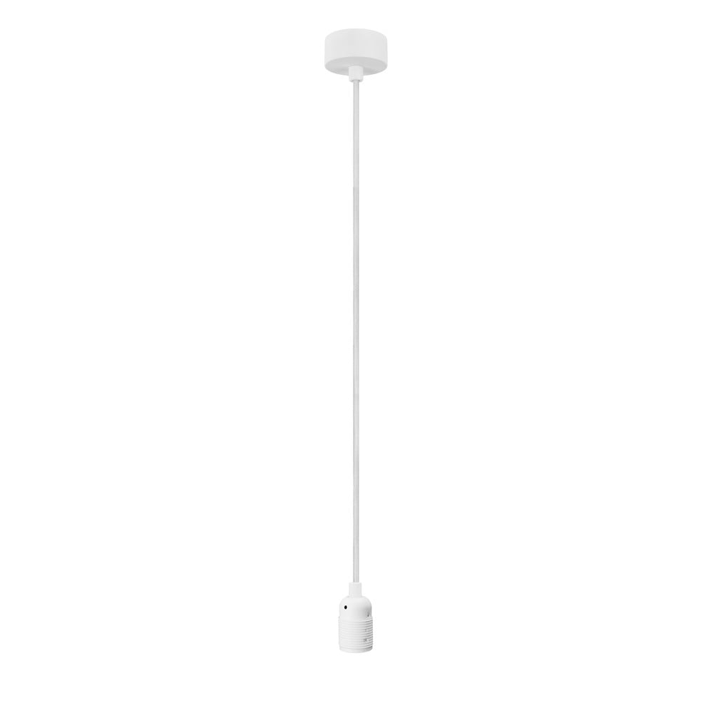 Bílé závěsné svítidlo bez stínidla Bulb Attack Uno Sotto Luce