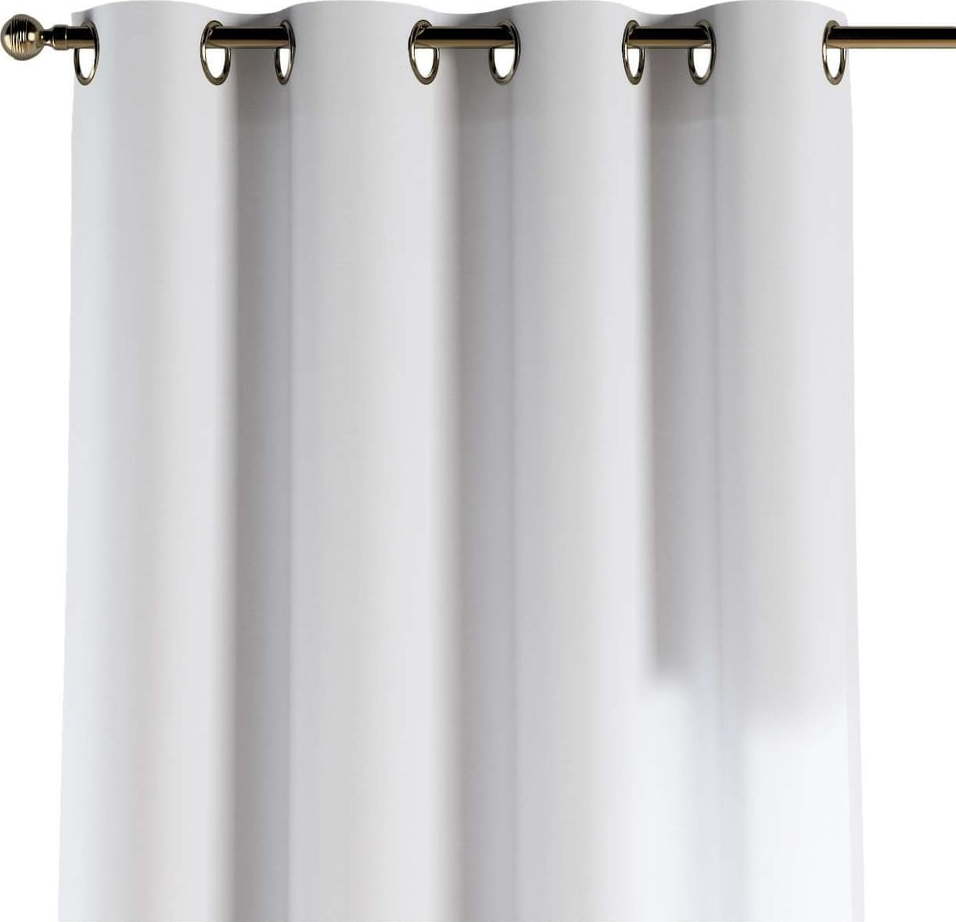 Bílý závěs 260x130 cm Happiness - Yellow Tipi Yellow Tipi