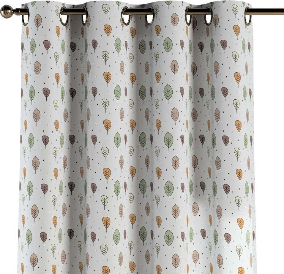 Bílý závěs 260x130 cm Magic - Yellow Tipi Yellow Tipi