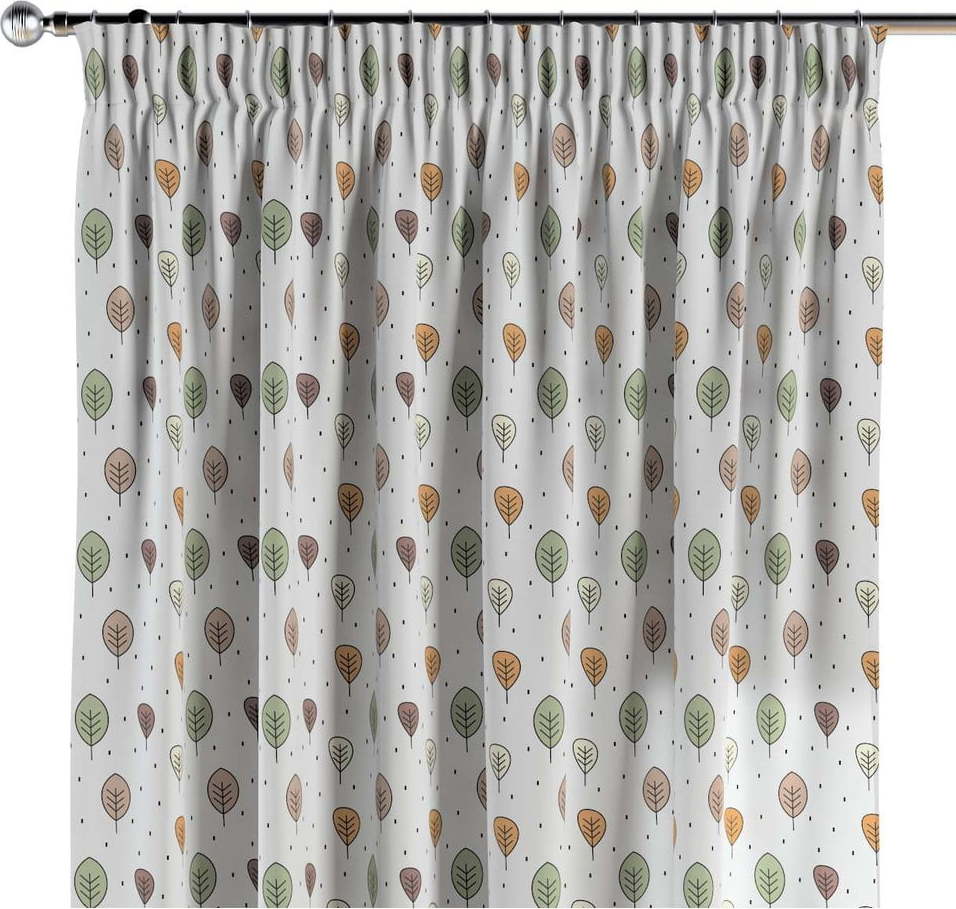 Bílý závěs 260x130 cm Magic - Yellow Tipi Yellow Tipi