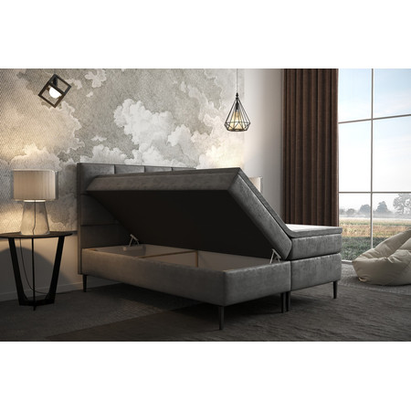 Čalouněná postel Aspen 120x200 cm Krémová KOLA