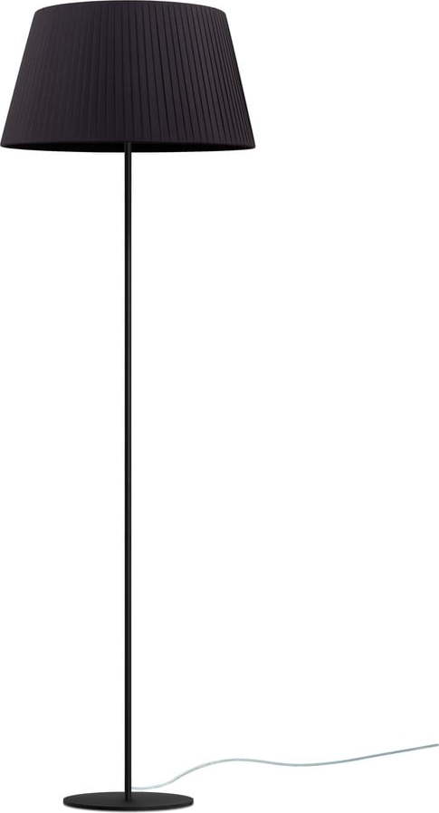 Černá stojací lampa Sotto Luce KAMI Elementary L 1F Sotto Luce