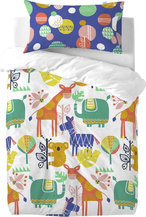 Dětské bavlněné povlečení Moshi Moshi Geo Jungle
