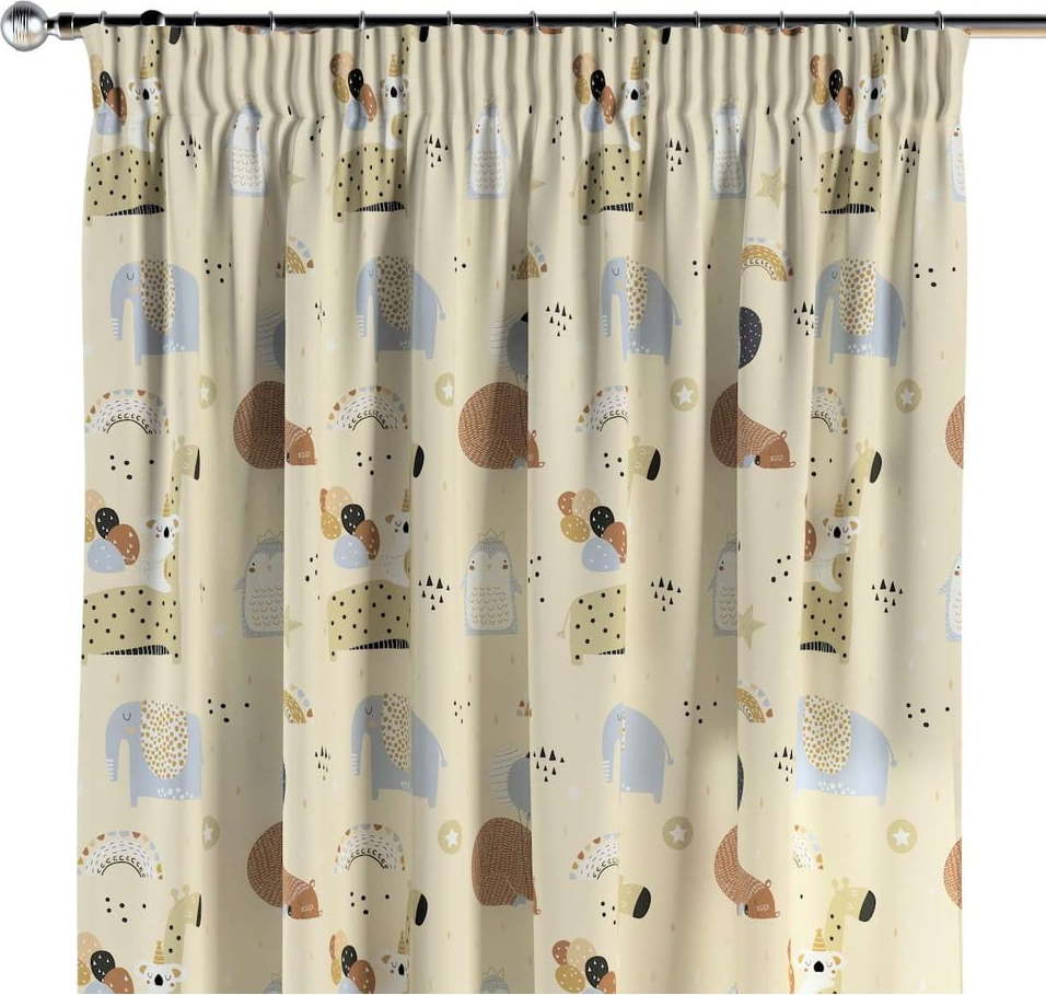 Dětský závěs 260x130 cm Magic - Yellow Tipi Yellow Tipi