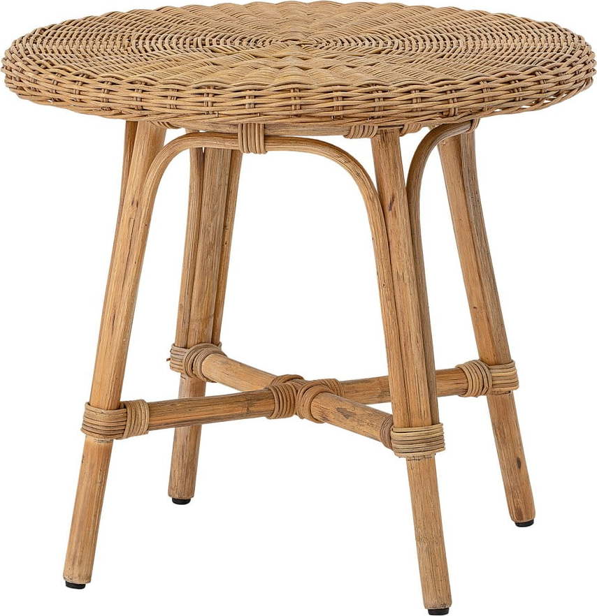 Ratanový kulatý dětský stolek ø 53 cm Hortense - Bloomingville Mini Bloomingville Mini