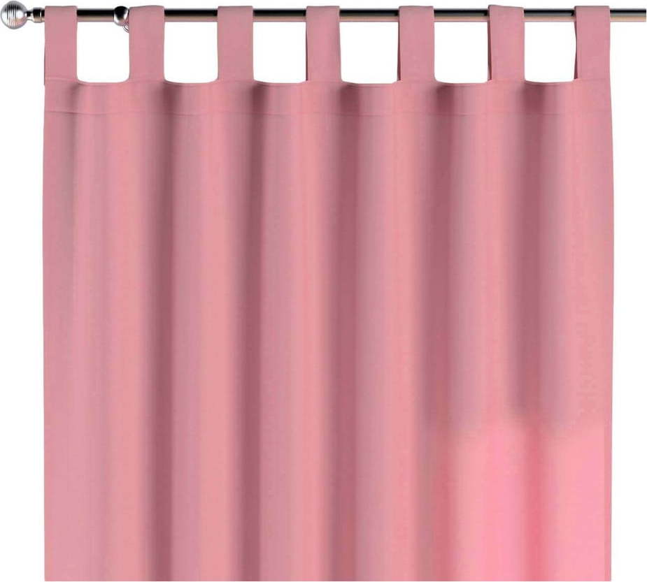 Růžový závěs 260x130 cm Happiness - Yellow Tipi Yellow Tipi