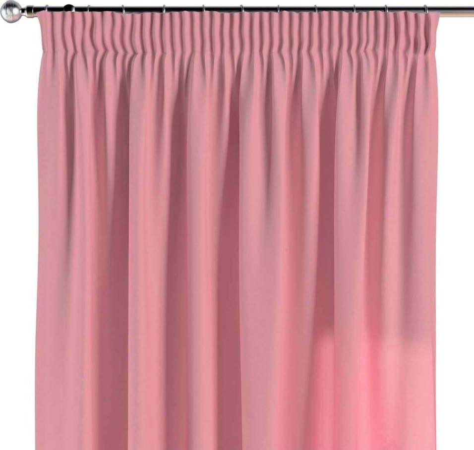 Růžový závěs 260x130 cm Happiness - Yellow Tipi Yellow Tipi