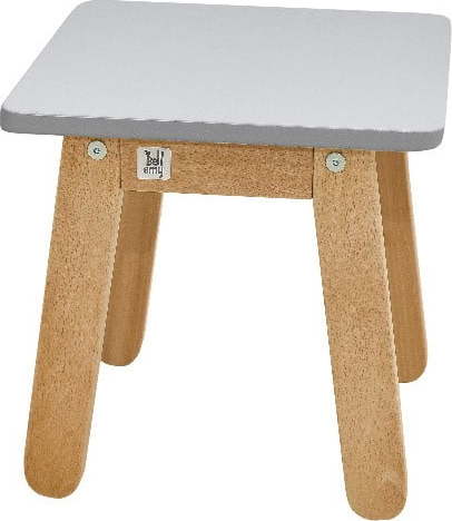 Šedá dětská stolička BELLAMY Woody BELLAMY