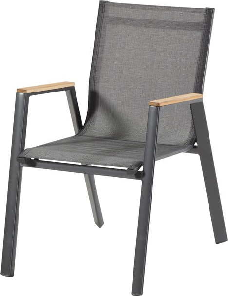Šedé kovové zahradní křeslo Aruba - Hartman Hartman
