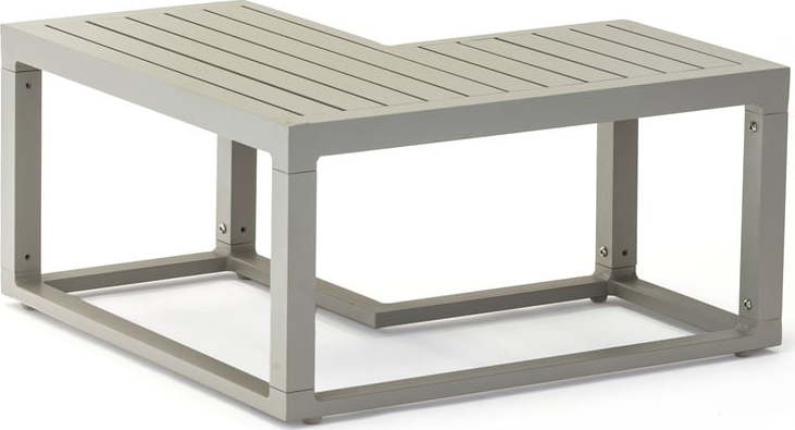 Šedý hliníkový konferenční zahradní stolek Ezeis Spring L Ezeis