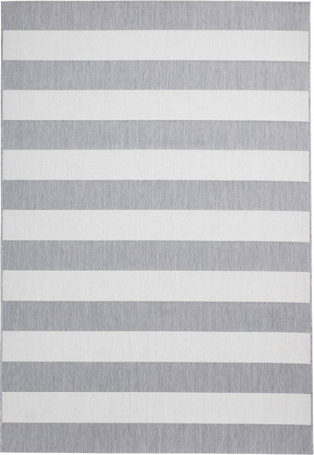 Šedý/béžový venkovní koberec 170x120 cm Santa Monica - Think Rugs Think Rugs