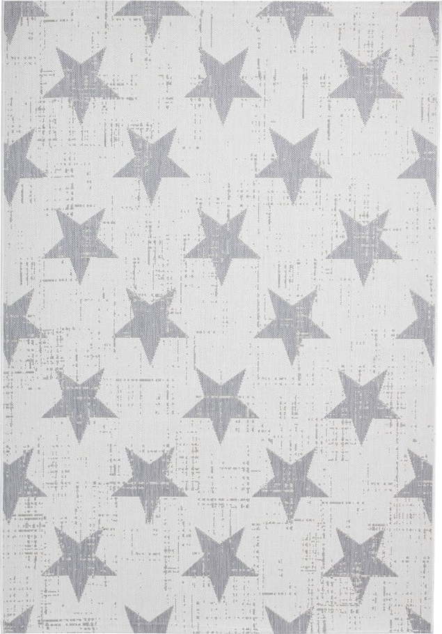 Šedý/béžový venkovní koberec 170x120 cm Santa Monica - Think Rugs Think Rugs