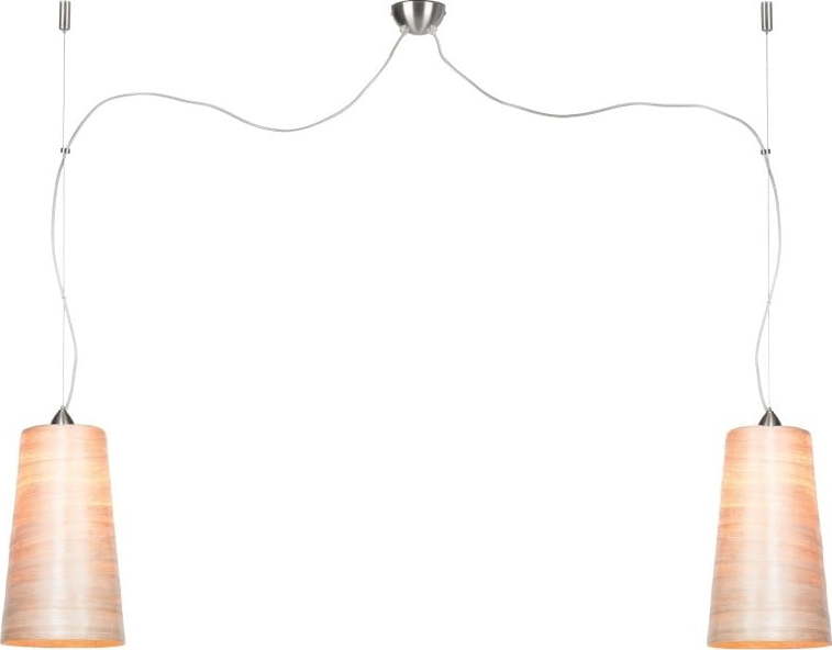 Závěsné dvojité světlo z abaky Good&Mojo Sahara Abaca