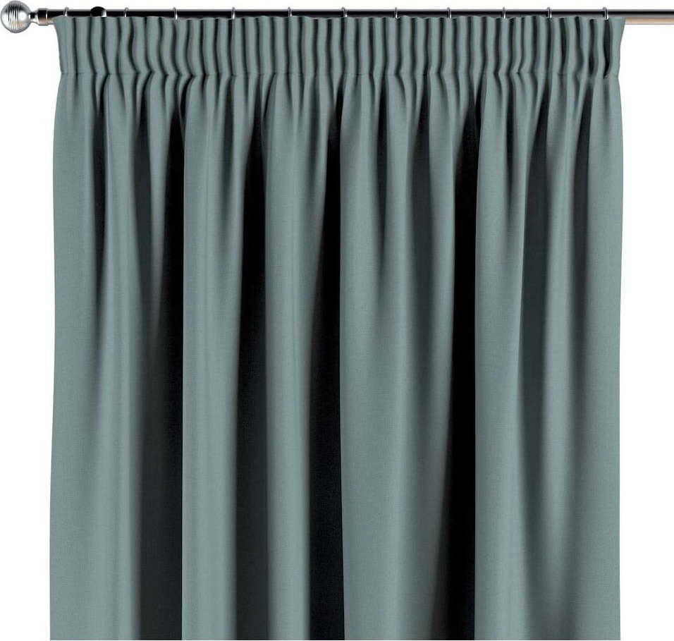 Zelený závěs 260x130 cm Cotton Story - Yellow Tipi Yellow Tipi