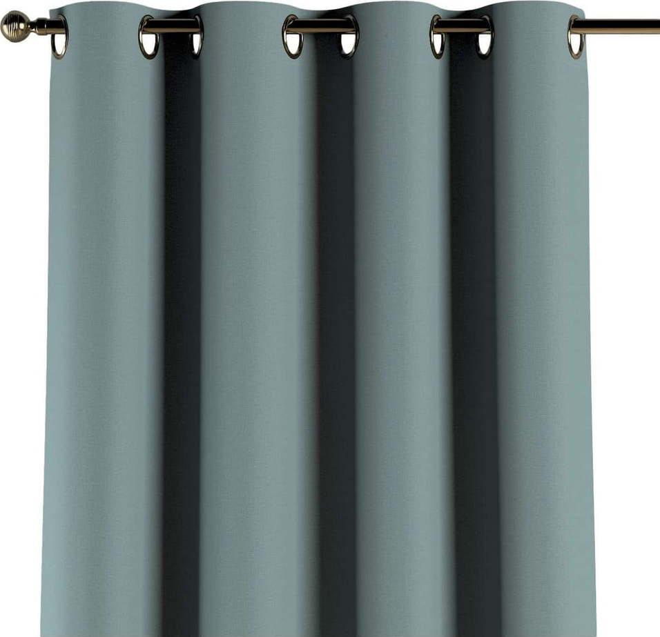 Zelený závěs 260x130 cm Cotton Story - Yellow Tipi Yellow Tipi