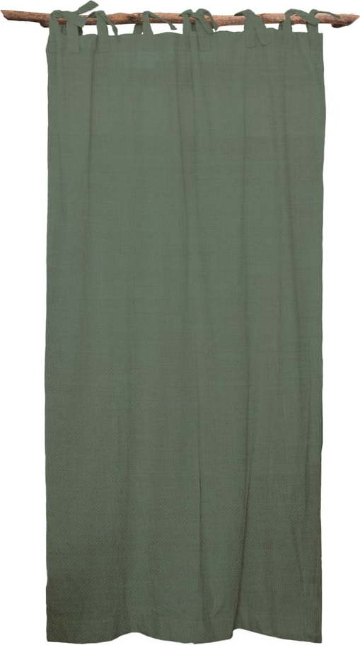 Zelený závěs Really Nice Things Cortina Hogar Green Really Nice Things