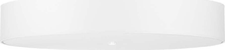 Bílé stropní svítidlo se skleněným stínidlem ø 80 cm Herra - Nice Lamps Nice Lamps