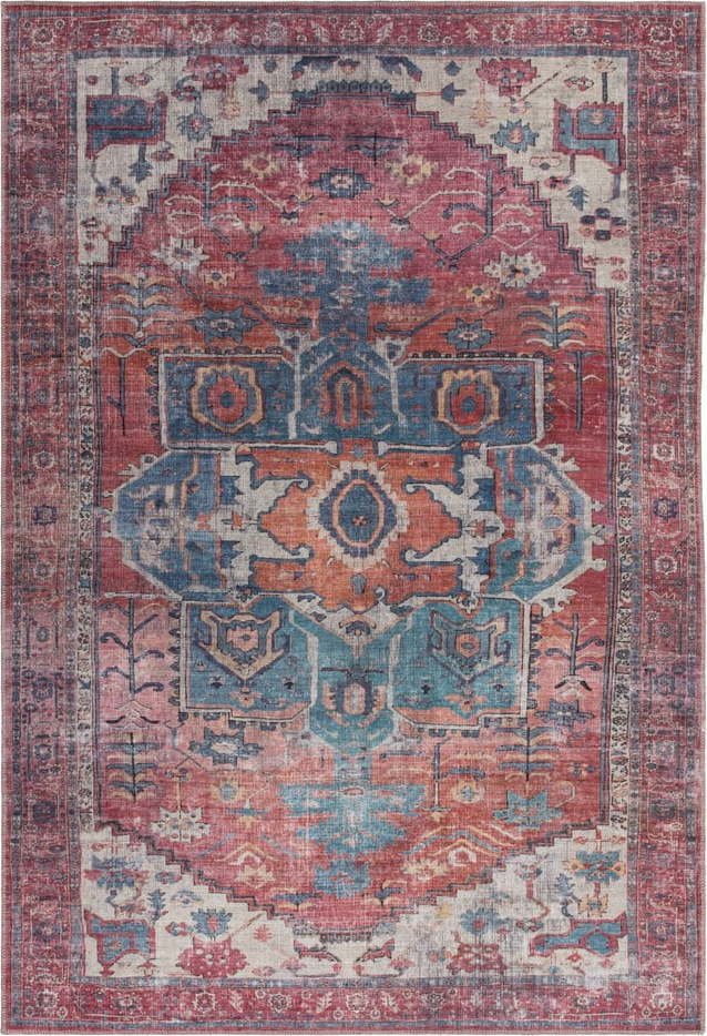 Červený koberec 230x160 cm Kaya - Asiatic Carpets Asiatic Carpets