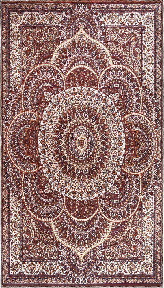 Červený pratelný koberec 80x50 cm - Vitaus Vitaus
