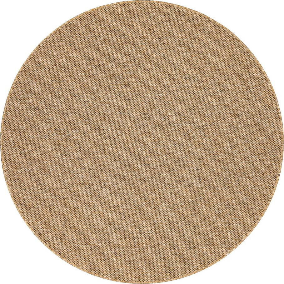 Hnědobéžový kulatý venkovní koberec ø 160 cm Vagabond™ - Narma Narma