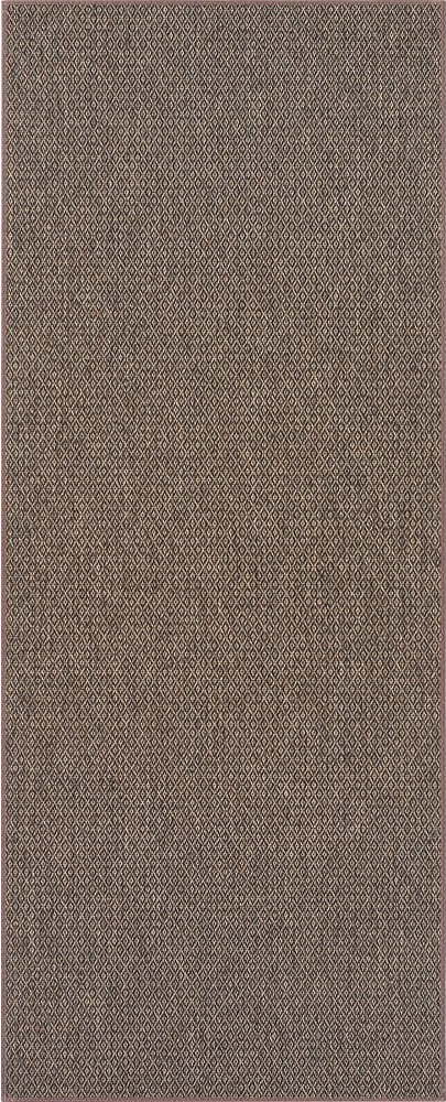 Hnědý koberec běhoun 250x80 cm Bello™ - Narma Narma