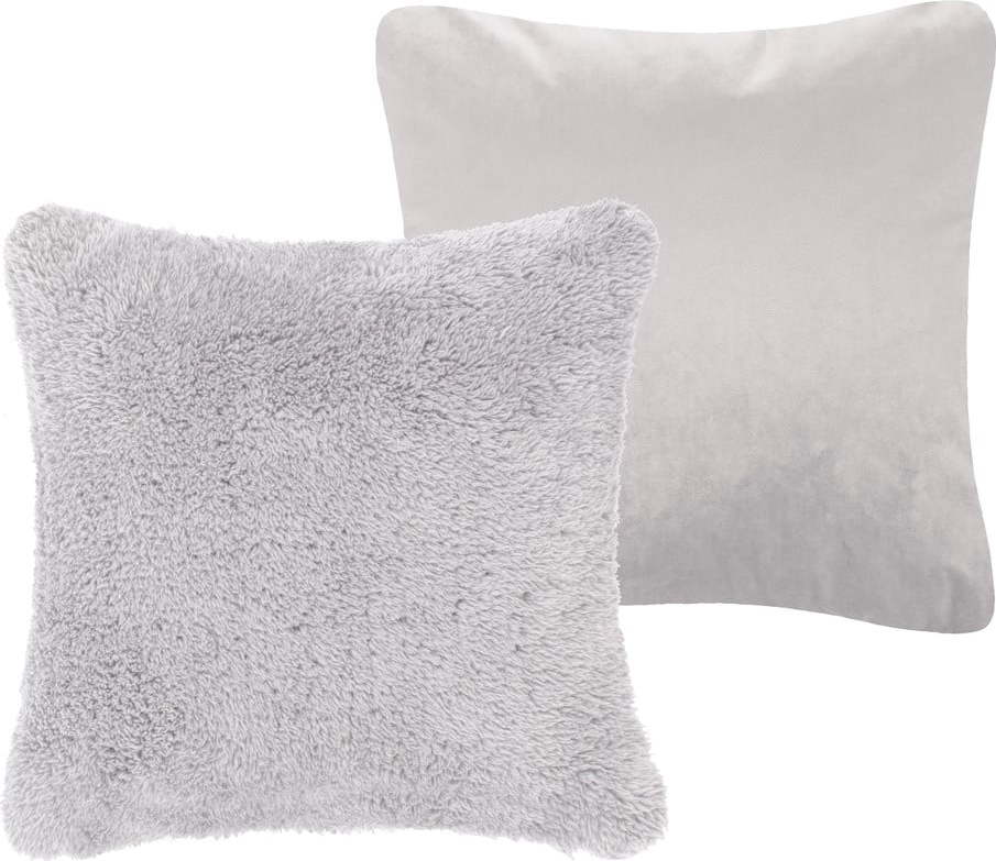 Šedý dekorativní polštář Tiseco Home Studio Teddy