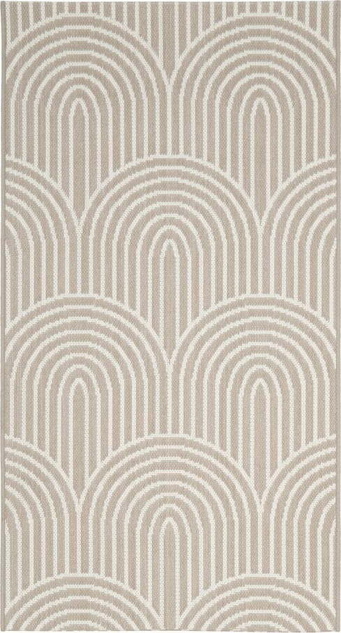 Světle béžový venkovní koberec Westwing Collection Arches