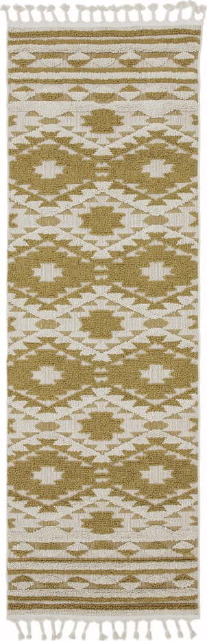 Žlutý koberec Asiatic Carpets Taza