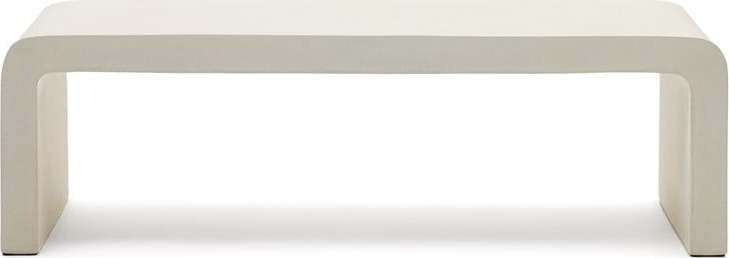 Betonový zahradní odkládací stolek 135x135 cm Aiguablava – Kave Home Kave Home