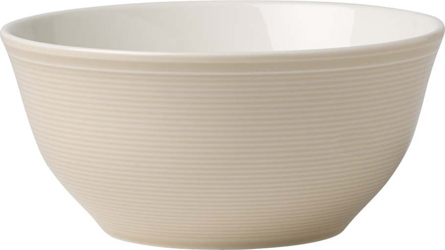 Bílo-béžová porcelánová miska Villeroy & Boch Like Color Loop