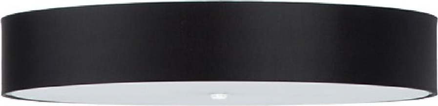 Černé stropní svítidlo se skleněným stínidlem ø 80 cm Herra - Nice Lamps Nice Lamps