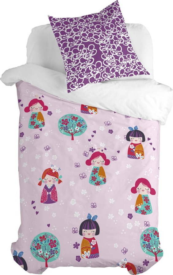 Dětské bavlněné povlečení Moshi Moshi Cherry Blossom